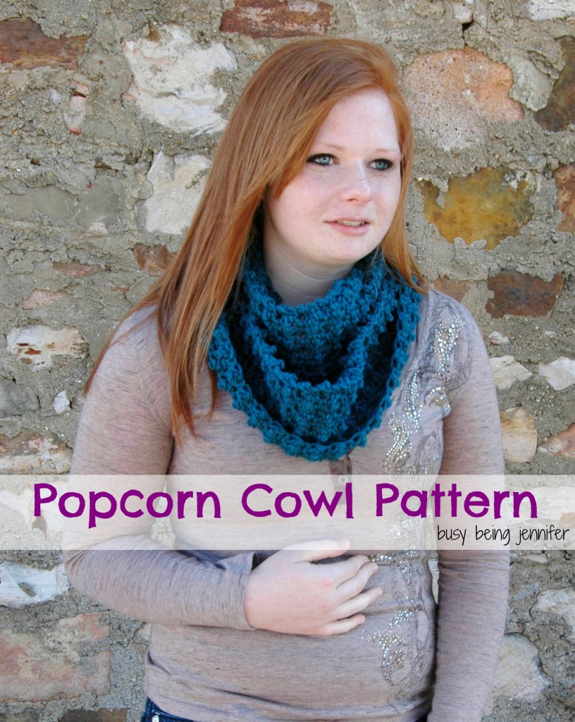Popcorn Cowl Pattern