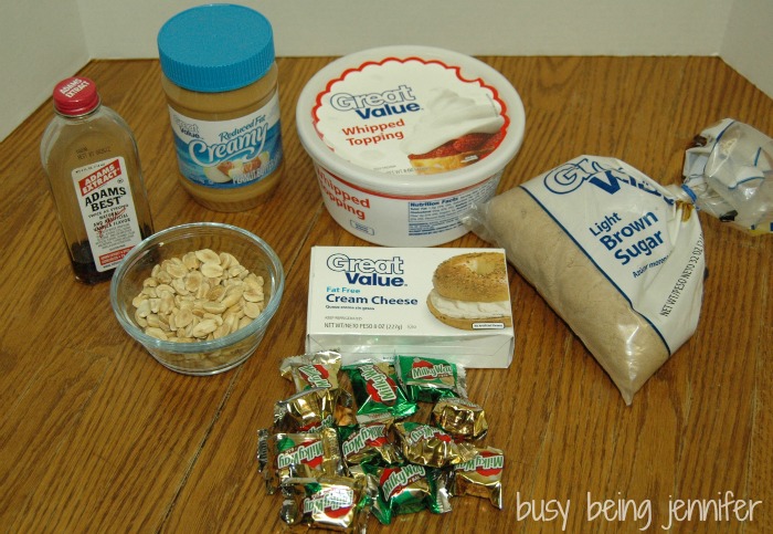 ingredients for dessert dip