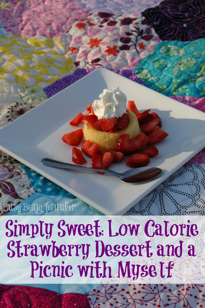 Low Cal Strawberry dessert
