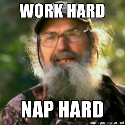 nap hard