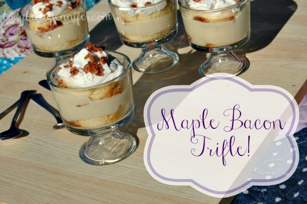 Maple Bacon Trifle from busybeingjennifer.com