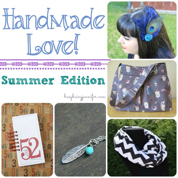 Handmade Love Summer Edition from busybeingjennifer.com