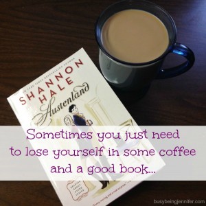 Lose yourself in coffee and a good book. - busybeingjennifer.com