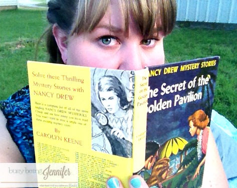 Always with my nose stuck in a book. - busybeingjennifer.com
