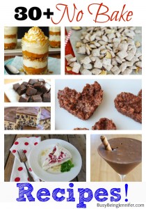 30+ No Bake Recipes Just in time for the Holidays - BusyBeingJennifer.com