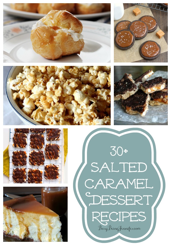 Salted Caramel Recipes from Busy Being Jennifer