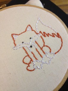 The Fox Just Stitched Zippy was by far the most popular item of this past sale weekend!
