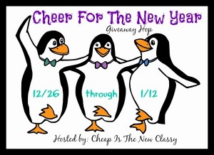 Cheer For the New Year Giveaway on BusyBebeingJennifer.com
