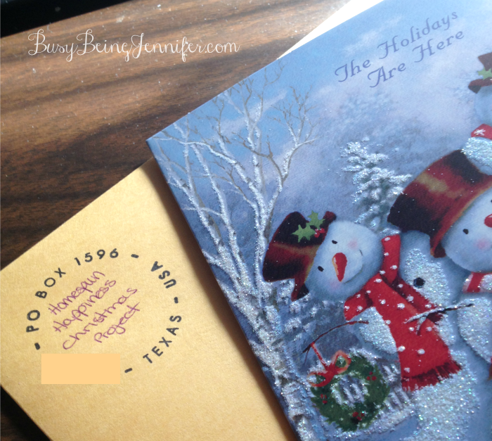 Homespun Happiness Christmas Project Packages are in the mail - BusyBeingJennifer.com