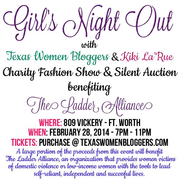 Texas Women Bloggers Girls Night Out and Charity Fashion Show