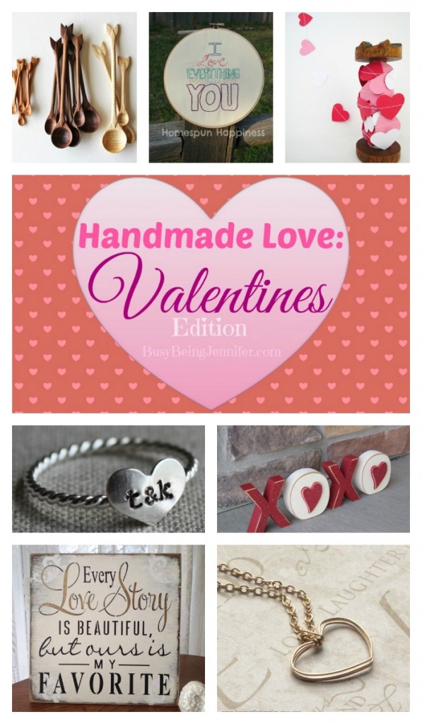 Handmade Love Valentines Edition - BusyBeingJennifer.com