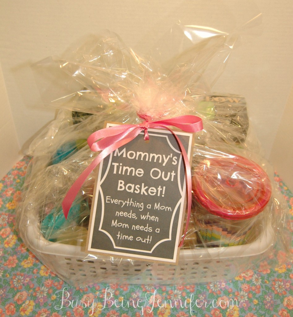 Mommy's Time Out Basket - BusyBeingJennifer.com