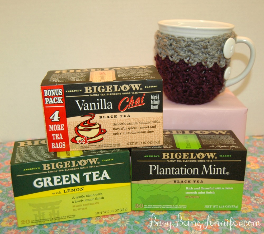 Of course I had to include some yummy Bigelow teas! - BusyBeingJennifer.com