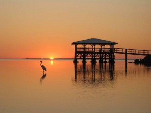 Sunset in Gulf County Florida - BusyBeingJennifer.com