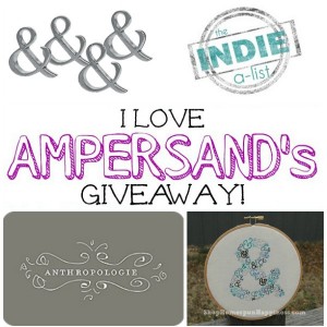 Ampersand Giveaway Feature Image