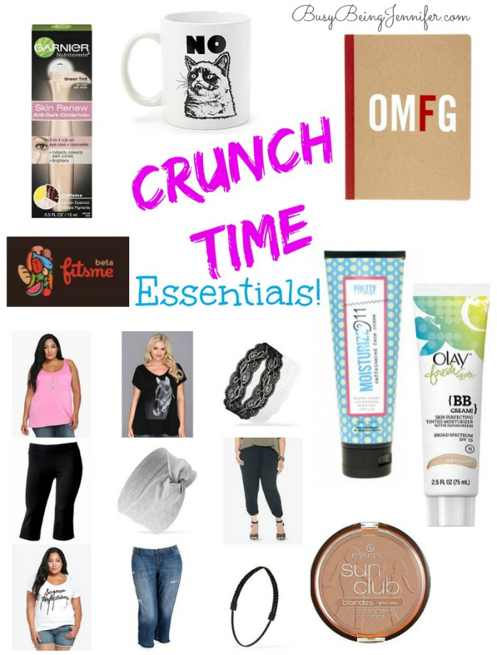 Crunch Time Essentials - BusyBeingJennifer.com #fashion #style #beauty #planning #mealplanning #life #BBcream