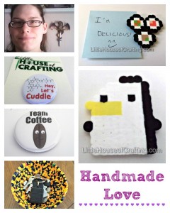 Handmade Love - Little House of Crafting on BusyBeingJennifer.com