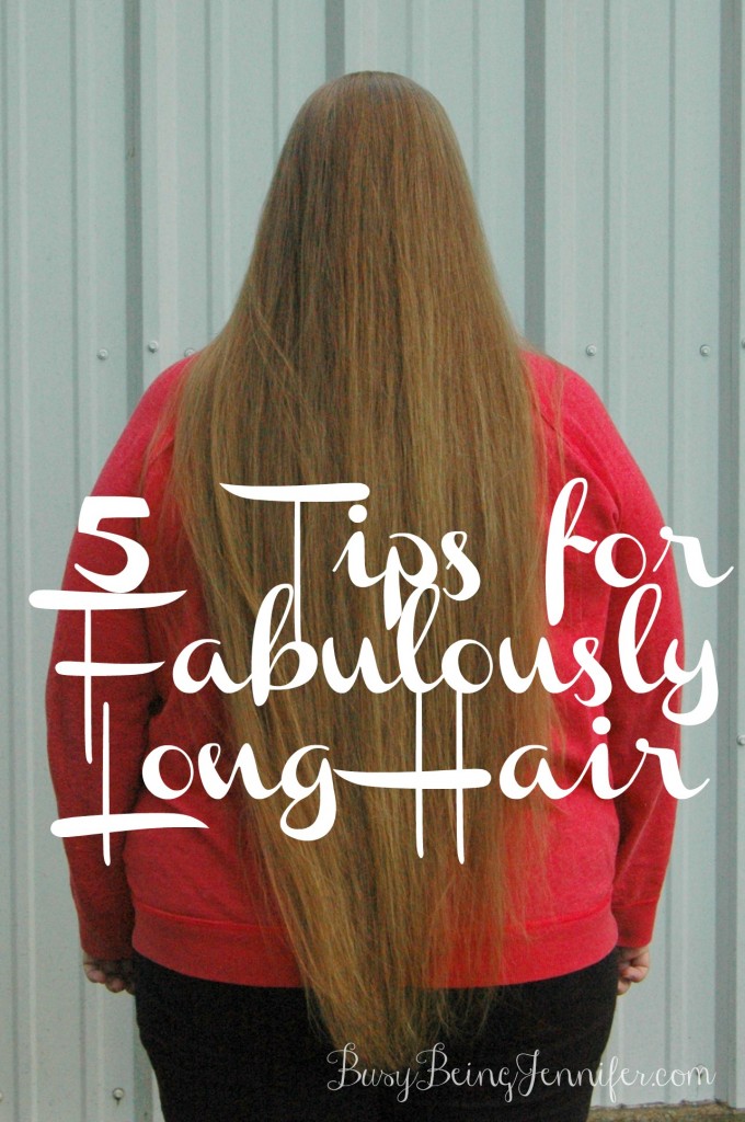 5 Tips for Fabulously Long Hair - BusyBeingJennifer.com  #TRESemmeTransformation #sp