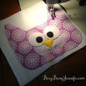 Ouchie Owls in Progress - BusyBeingJennifer.com