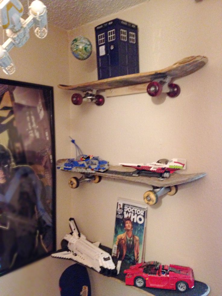 skateboard shelves 