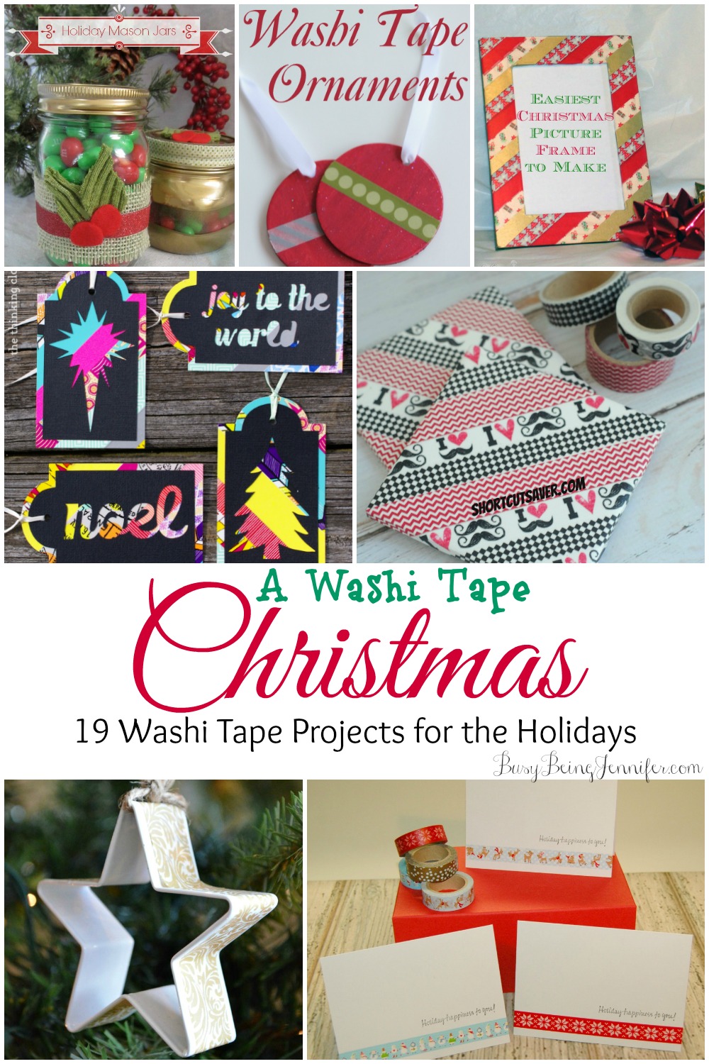 A Washi Tape Christmas - Busy Being Jennifer