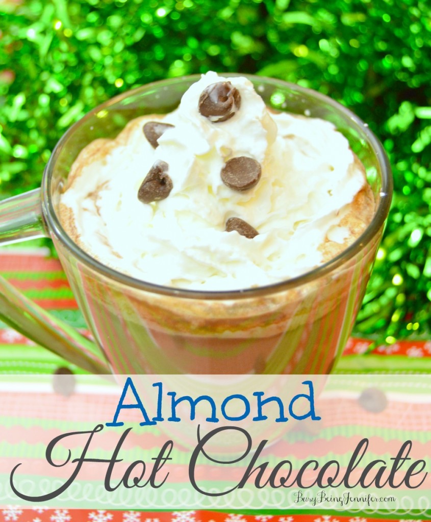 Almond Hot Chocolate - BusyBeingJennifer.com