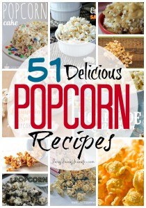 51 Delicious Popcorn Recipes - busybeingjennifer.com
