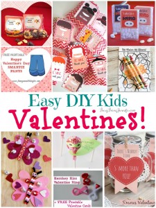 Easy DIY Kids Valentines from BusyBeingJennifer.com