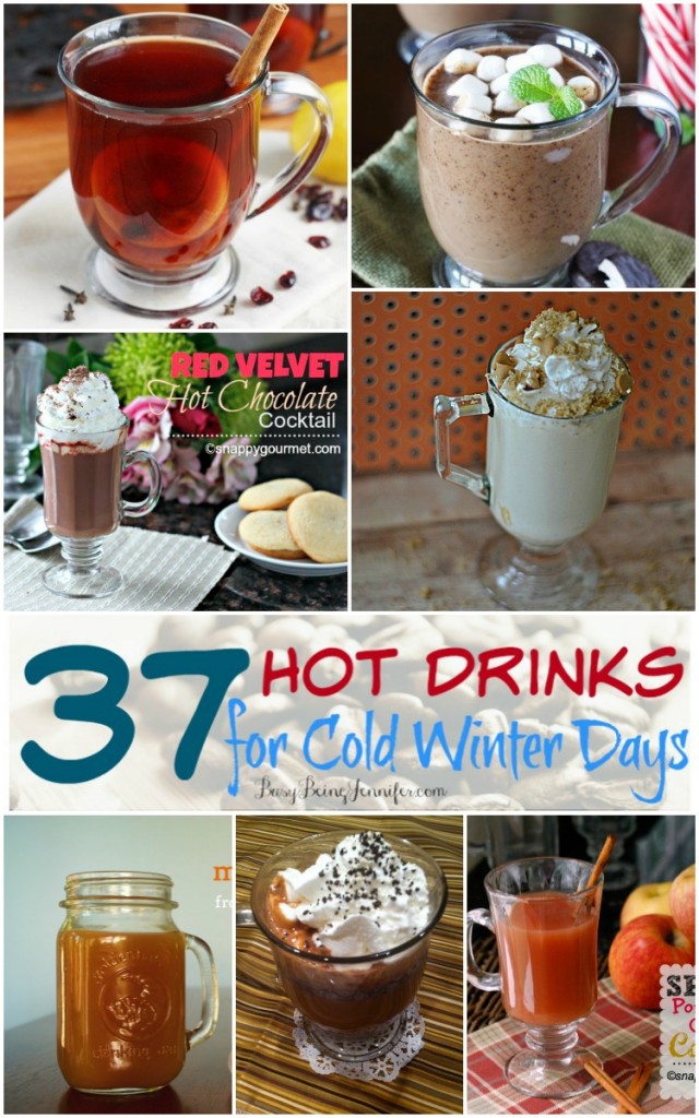 Yummy Hot Drinks for Cold Winter Days - BusyBeingJennifer.com