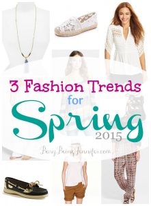 3 Fashion Trends for Spring 2015 - BusyBeingJennifer.com