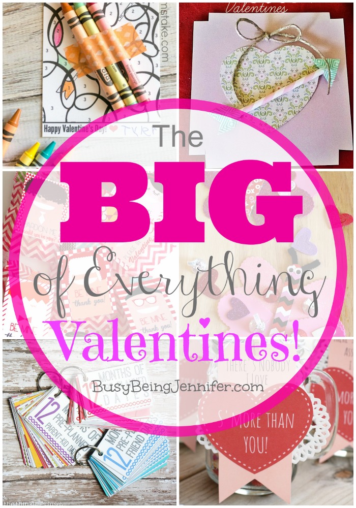 The Big List of Everything Valentines - DIY & Gifts