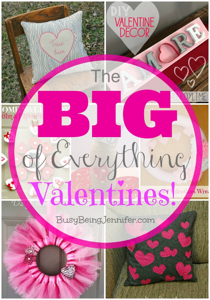 The Big List of Everything Valentines - Decor