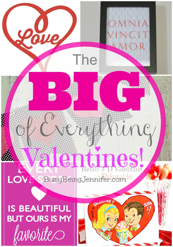 The Big List of Everything Valentines - Printables