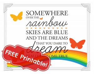 Free Rainbow Printable! - BusyBeingJennifer.com