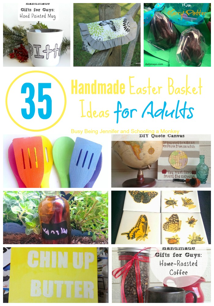 handmade easter basket ideas for adults