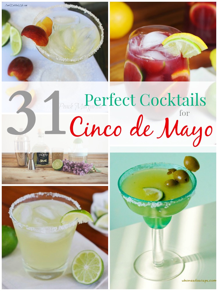 31 Perfect Cocktails for Cinco de Mayo from BusyBeingJennifer.com