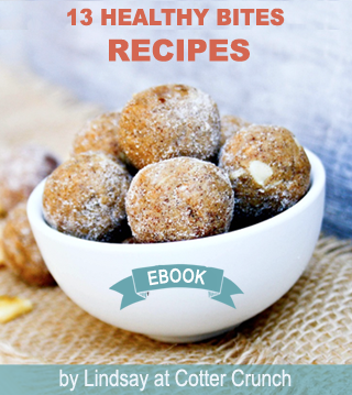 Healthy Bites Recipe Ebook from Lindsay Cotter
