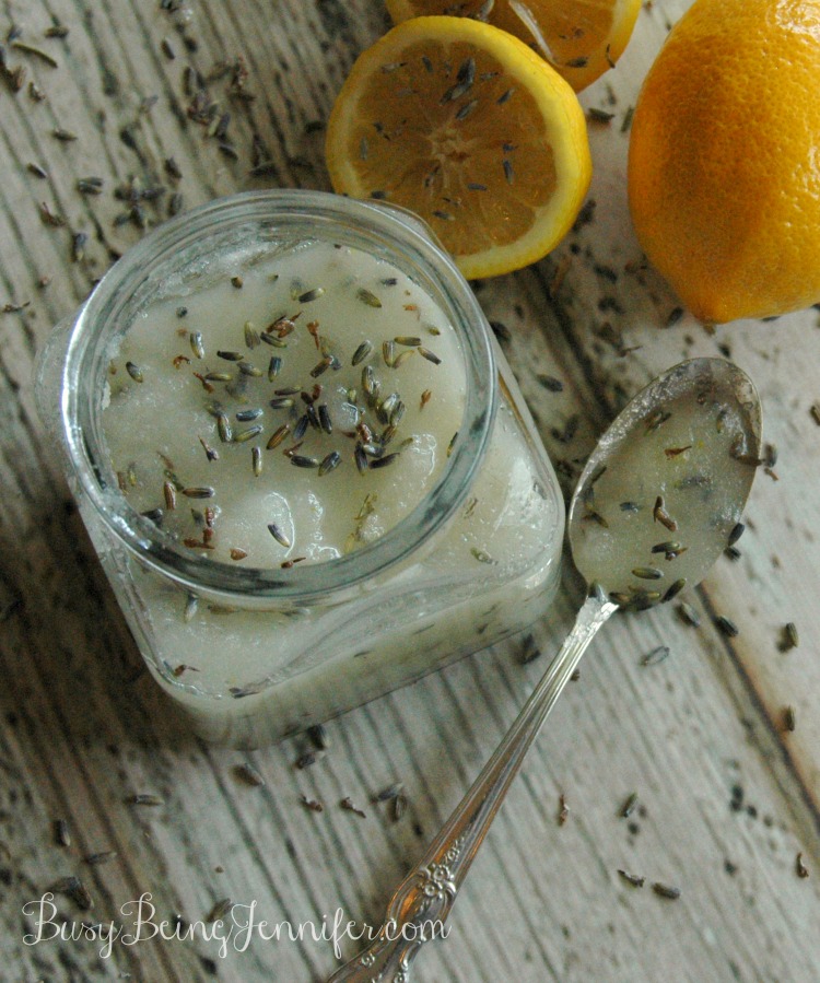 Luscious Lavender Lemon Scrub #101HandmadeDays - BusyBeingJennifer.com - Copy