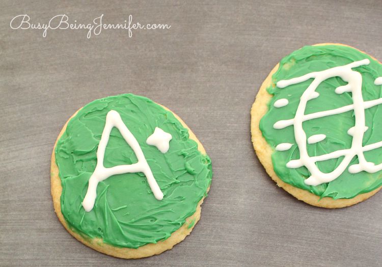 ABC Handwriting Cookies - BusyBeingJennifer.com #101handmadedays