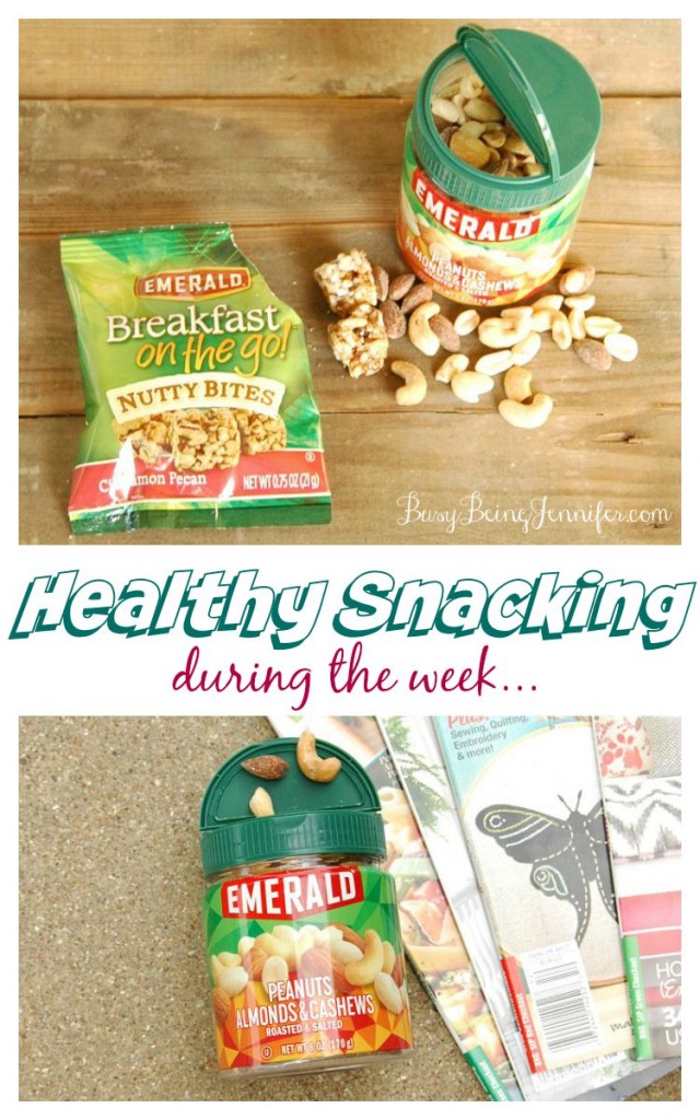 Healthy Snacking during the week - BusyBeingJennifer.com