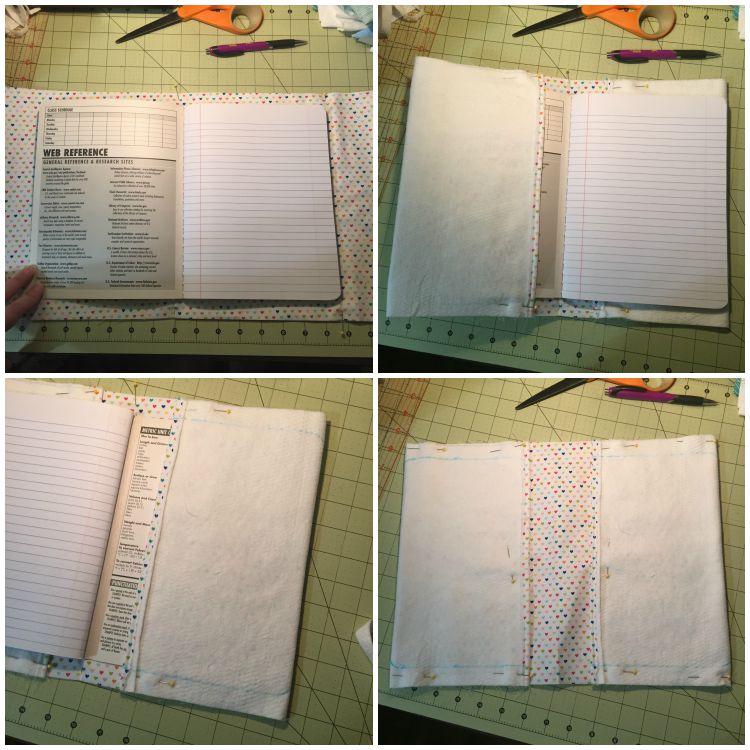 DIY Note Book Cover - BusyBeingJennifer.com #101HandmadeDays