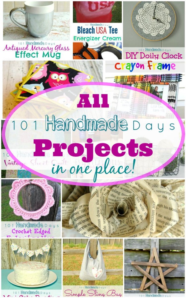 ALL 101 Handmade Days Projects in One Place! - BusyBeingJennifer.com #101HandmadeDays