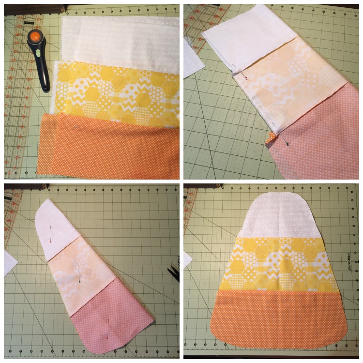 Easy to Sew Candy Corn Pillow Tutorial - BusyBeingJennifer.com