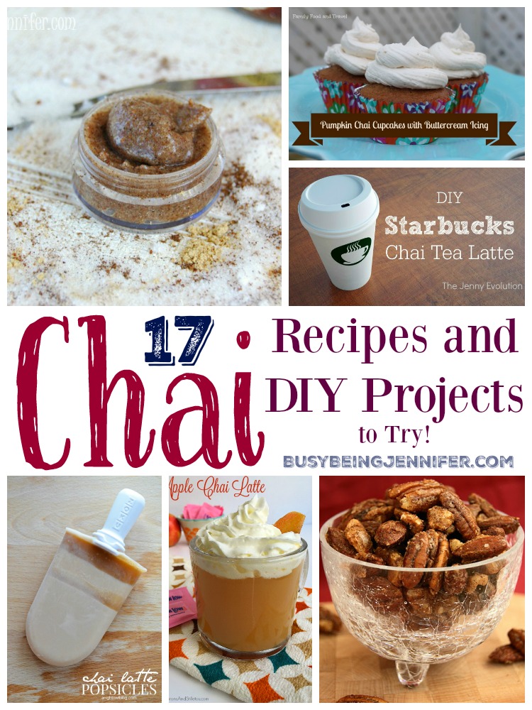 17 Chai Recipes and DIY Projects to Try - BusyBeingJennifer.com