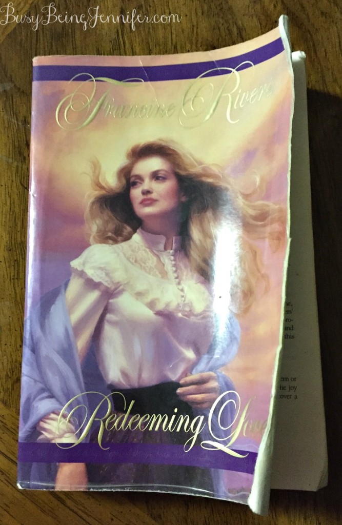 My Copy of Redeeming Love - well worn, well loved