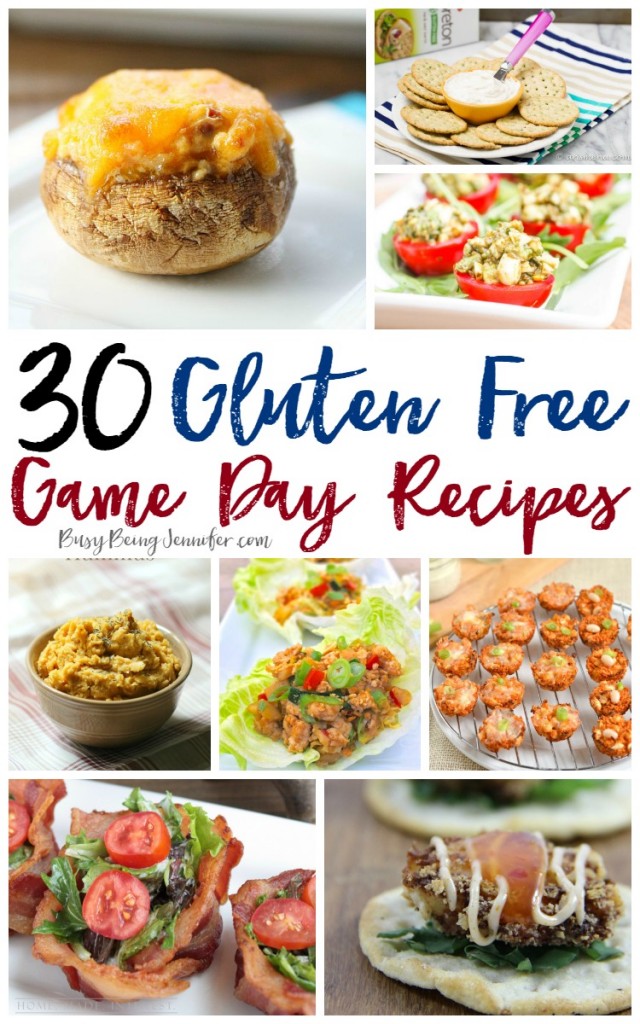 30 Gluten Free Game Day Recipes from BusyBeingJennifer,com