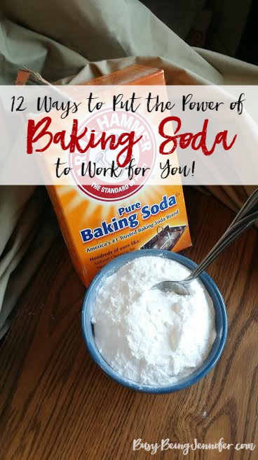 Put Baking Soda to Work for you - BusyBeingJennifer.com