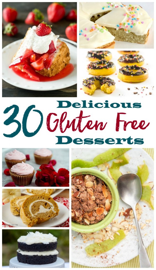 30 Delicious Glutten Free Desserts - BusyBeingJennifer.com