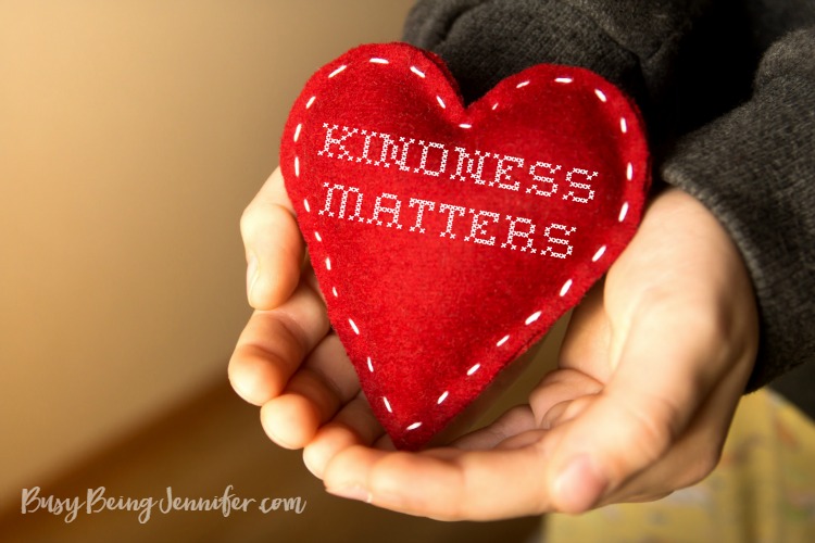 Kindness Matters - BusyBeingJennifer.com