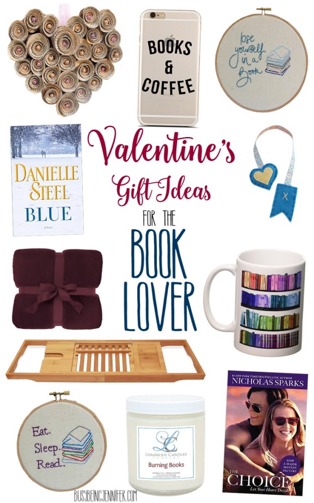 Valentine's Gift Ideas - for the Book Lover - BusyBeingJennifer.com